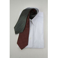 Men's Cross Hatch Pattern Tie